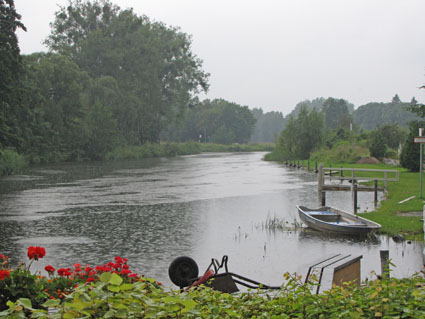 Regen-Romantik (Havel bei Burgwall)